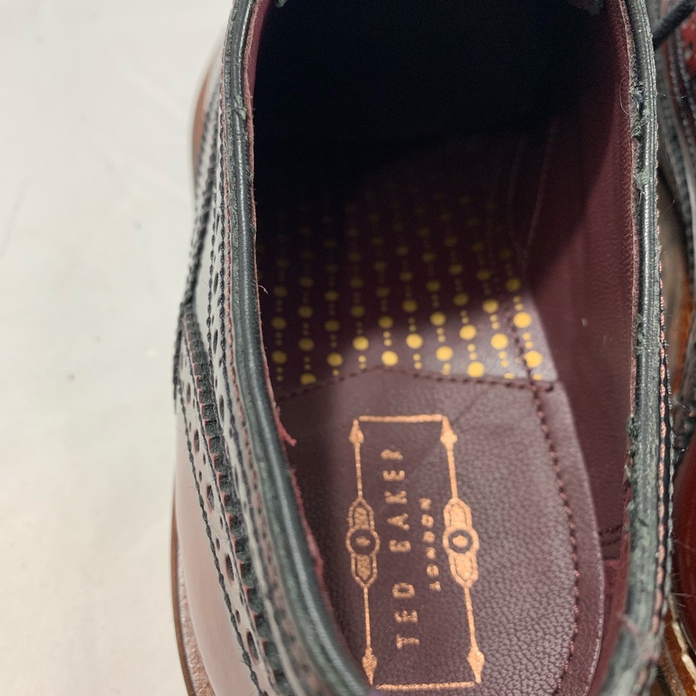 Ted Baker dress shoes wingtip - Picture 4 of 7